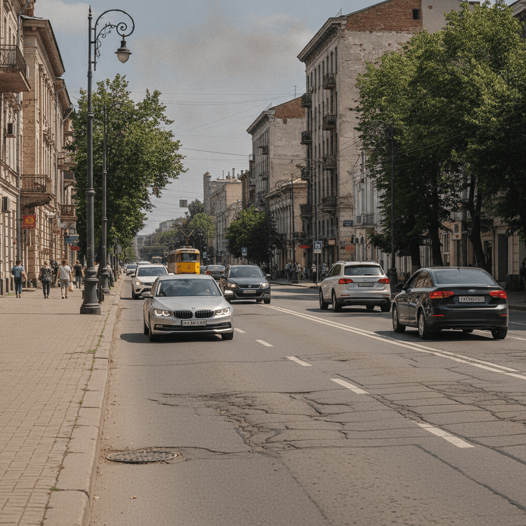 Правосторонній рух транспортних засобів в Україні