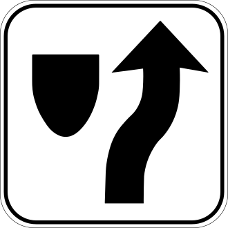 Дорожній знак 7.25 — Острівець безпеки