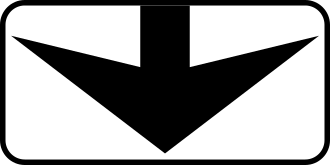 Дорожній знак 7.9 — Смуга руху